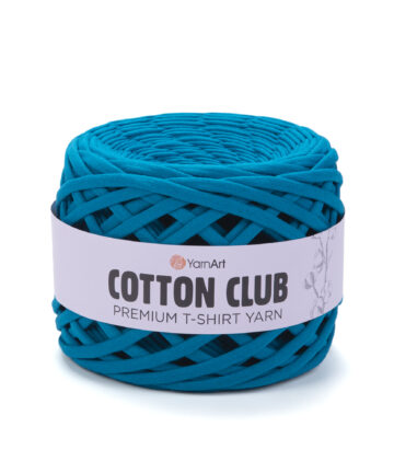 Cotton Club T-shirt Yarn Medium Petrol 7360
