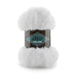 Puffy Fur Fur White 55