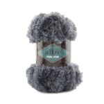 Puffy Fur Fur Dark Grey 87