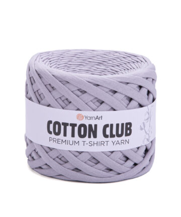 Cotton Club T-shirt Yarn Light Grey 7301