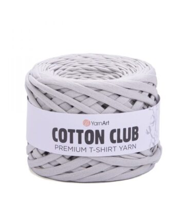 Cotton Club T-shirt Yarn Light Grey 7304