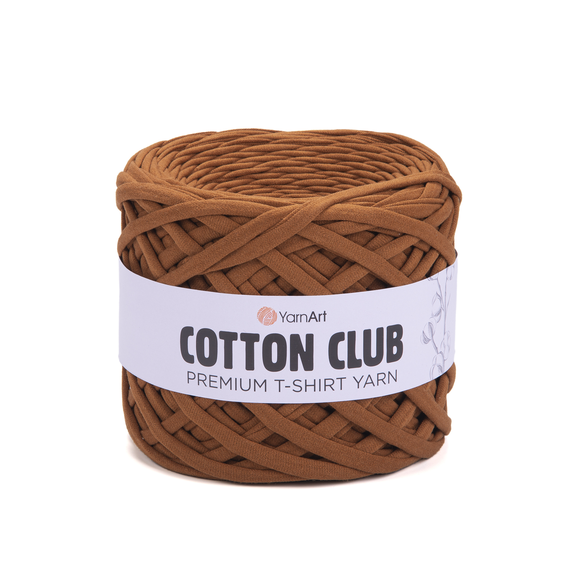 Cotton Club T-shirt Yarn 7309 Camel