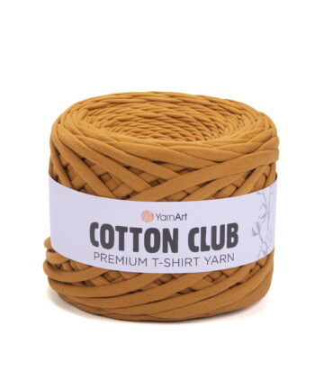 Cotton Club T-shirt Yarn Mustard 7316