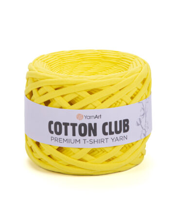 Cotton Club T-shirt Yarn 7320 Yellow