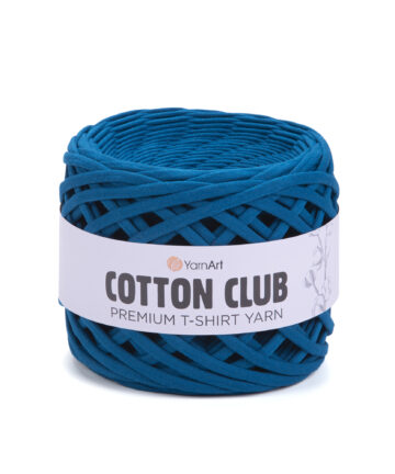 Cotton Club T-shirt Yarn 7327 Petrol