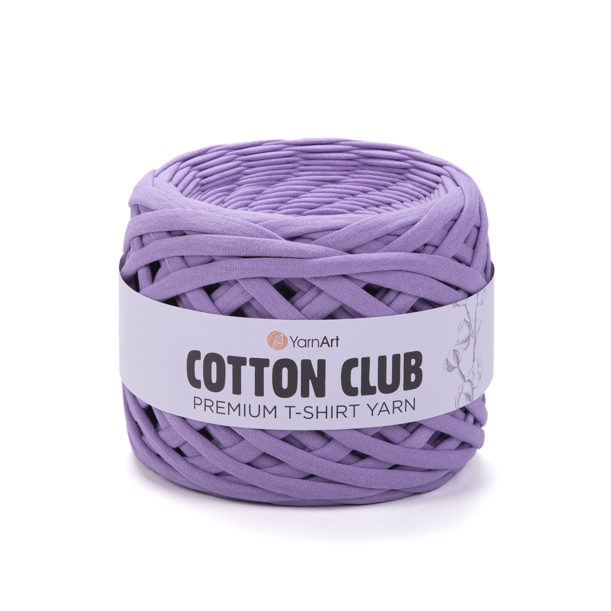 Cotton Club T-shirt Yarn 7353 Lilac