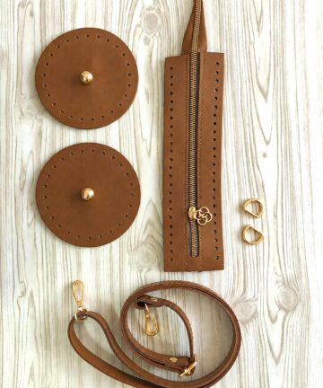 Σετ τσάντας Coco Bag Camel 104