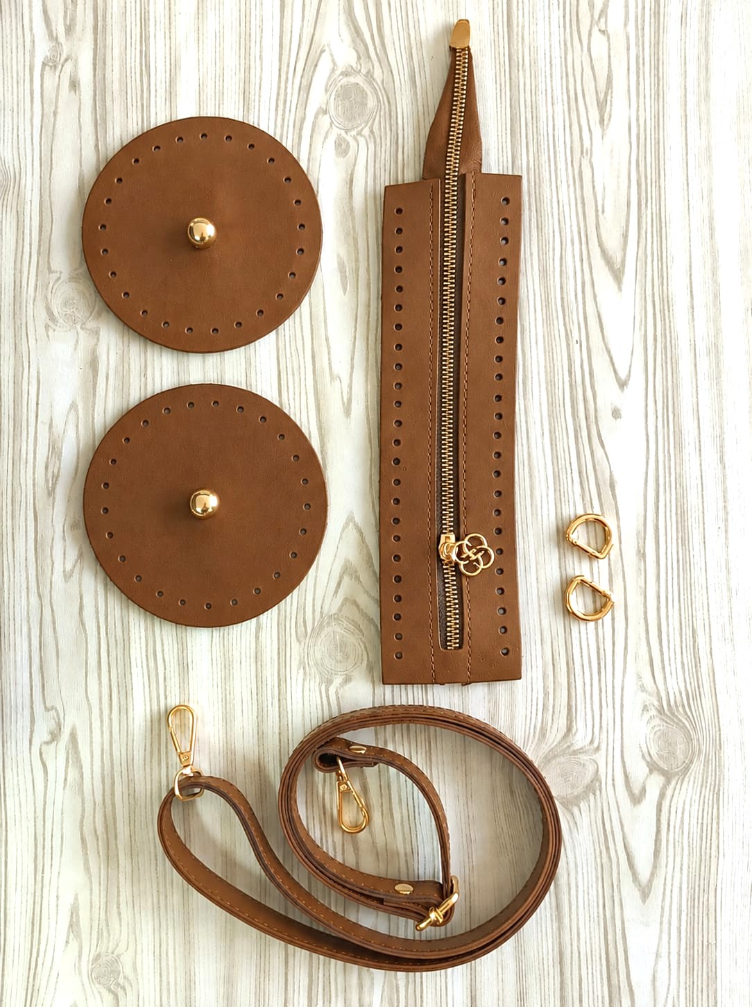 Σετ τσάντας Coco Bag Camel 104 - Image 2