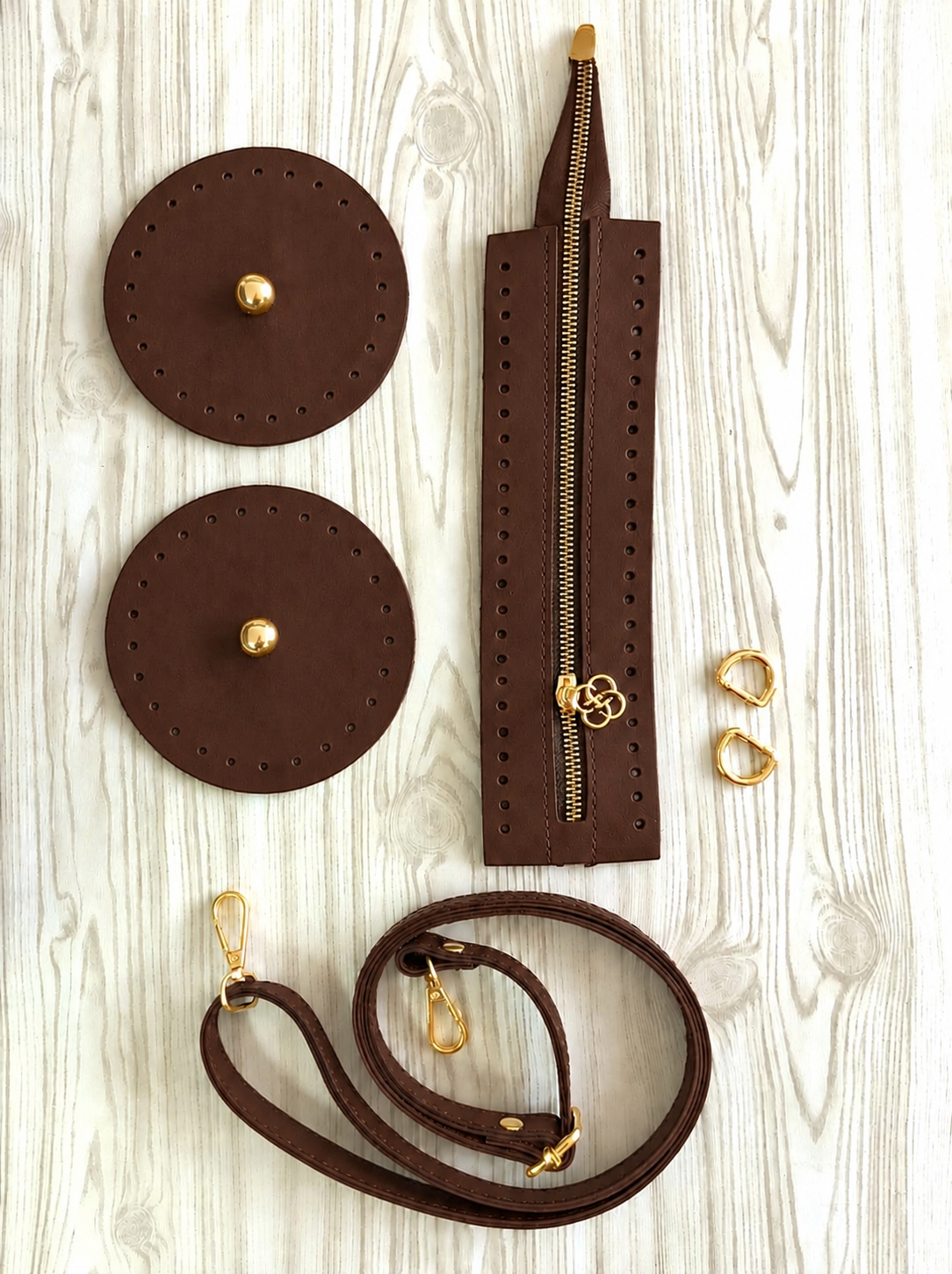 Σετ τσάντας Coco Bag Brown 105 - Image 2