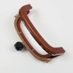 Ξύλινος Σκελετός Μασίφ 20cm Μαύρη 86